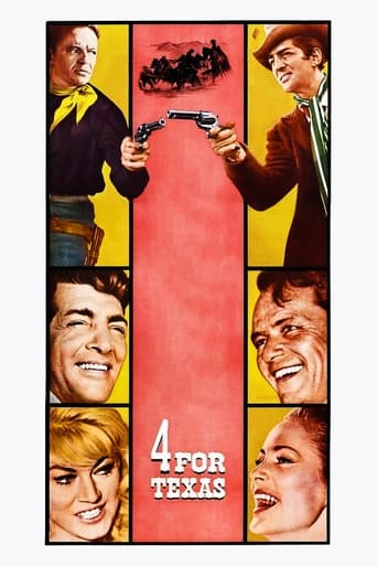 دانلود فیلم 4 for Texas 1963 (چهار نفر برای تگزاس)