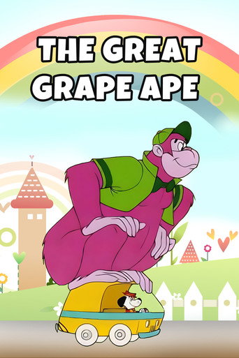 دانلود سریال The Great Grape Ape Show 1975 (گوریل انگوری)