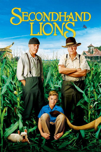 دانلود فیلم Secondhand Lions 2003 (شیرهای پوشالی)