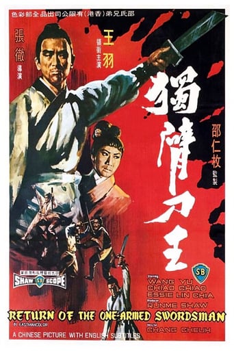 دانلود فیلم Return of the One-Armed Swordsman 1969